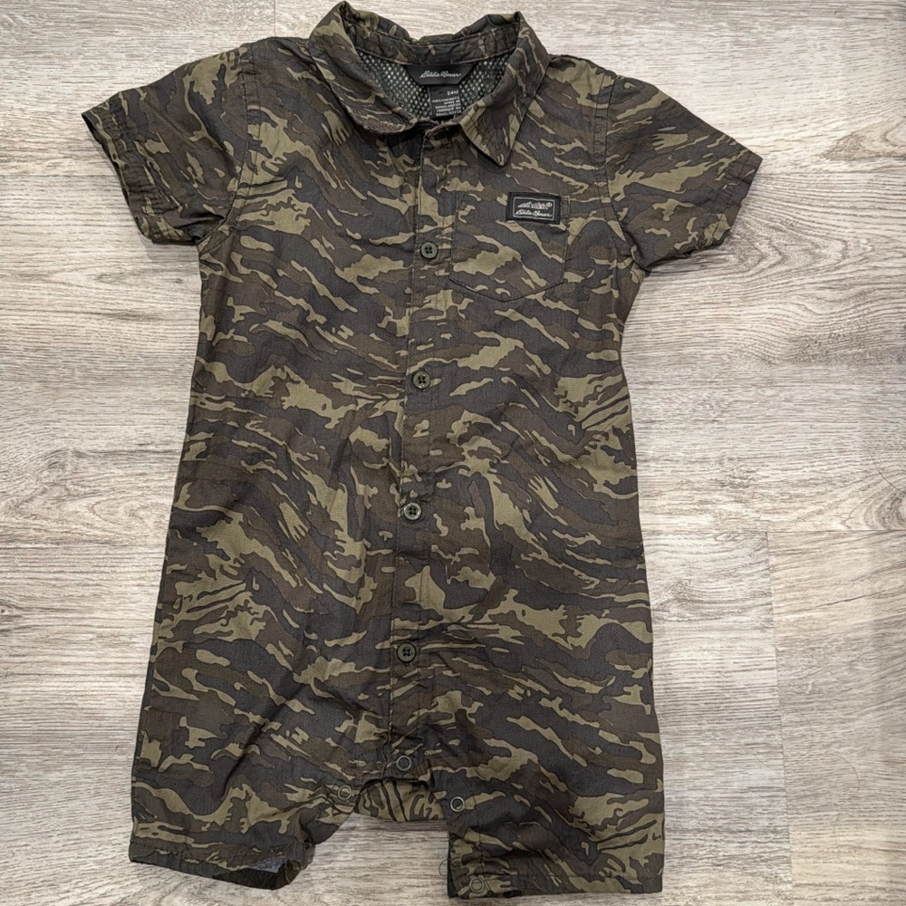 Eddie Bauer Camouflage Kids One Piece